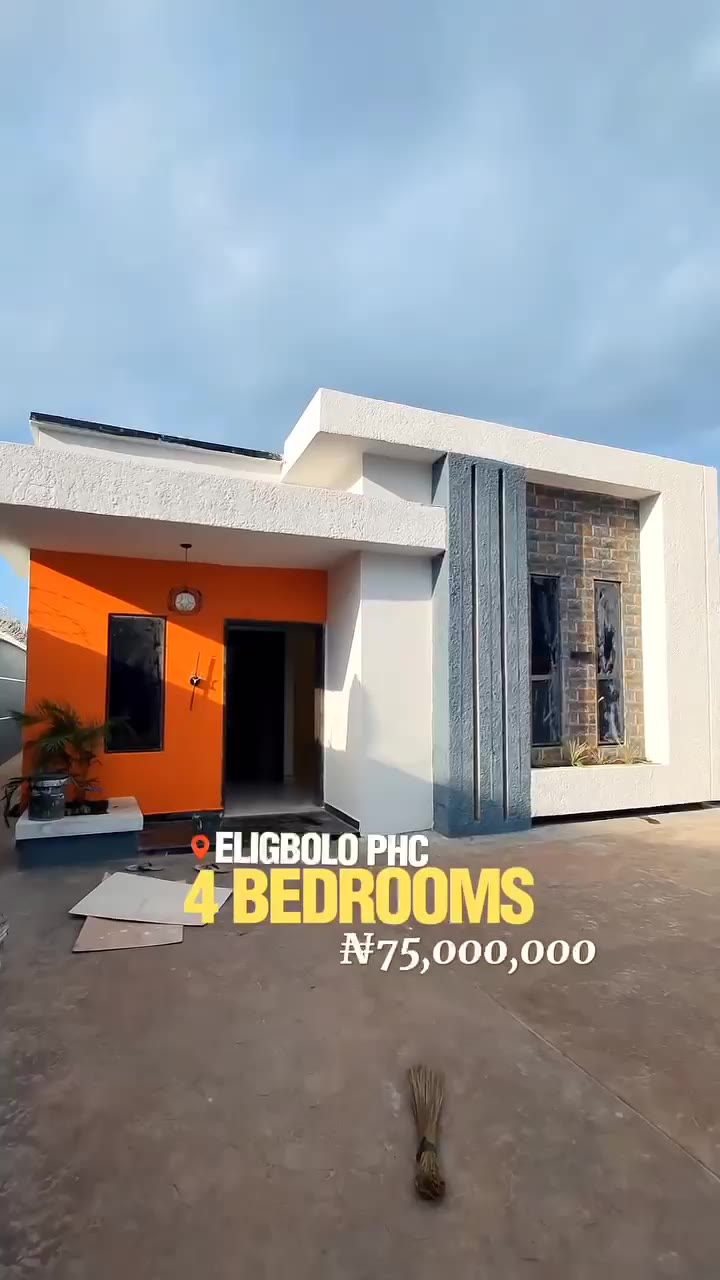 4 Bedroom Bungalow in Eligbolo, Port Harcourt