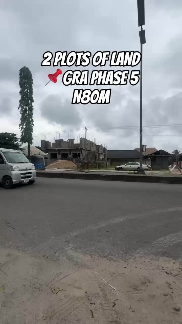 2 Plots of Land in GRA Phase 5, Port Harcourt