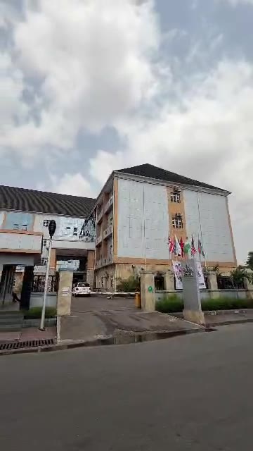 A luxury hotel