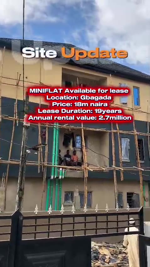19years Lease Apartment in Gbagada