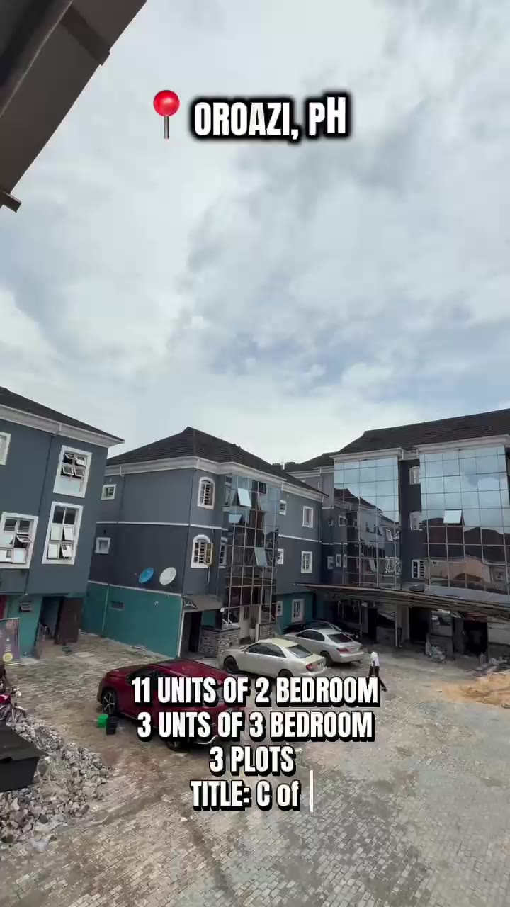 14-Unit Block of Flats on Ebony Road, Oroazi - 2 & 3 Bedroom Apartments
